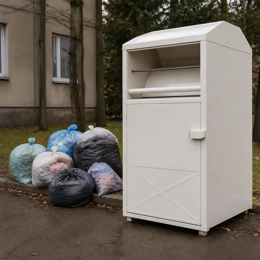 Zbiórka odzieży i tekstyliów w gminie Wieruszów