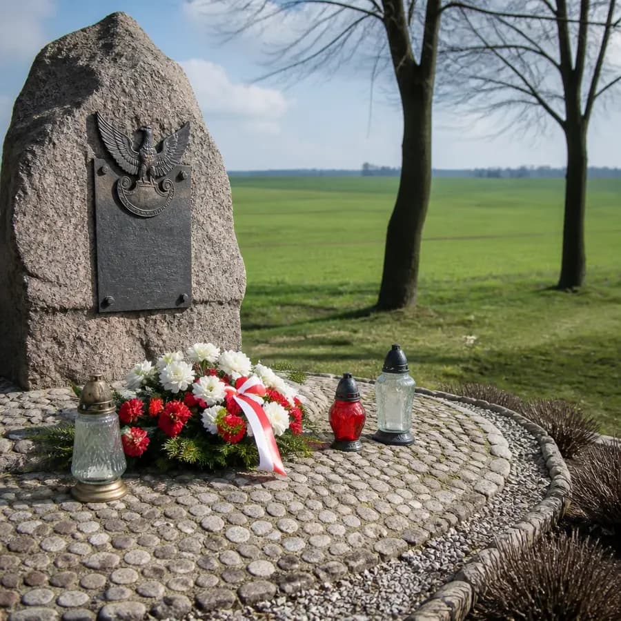 Samorządowcy z Galewic upamiętnili rocznicę Bitwy pod Lututowem