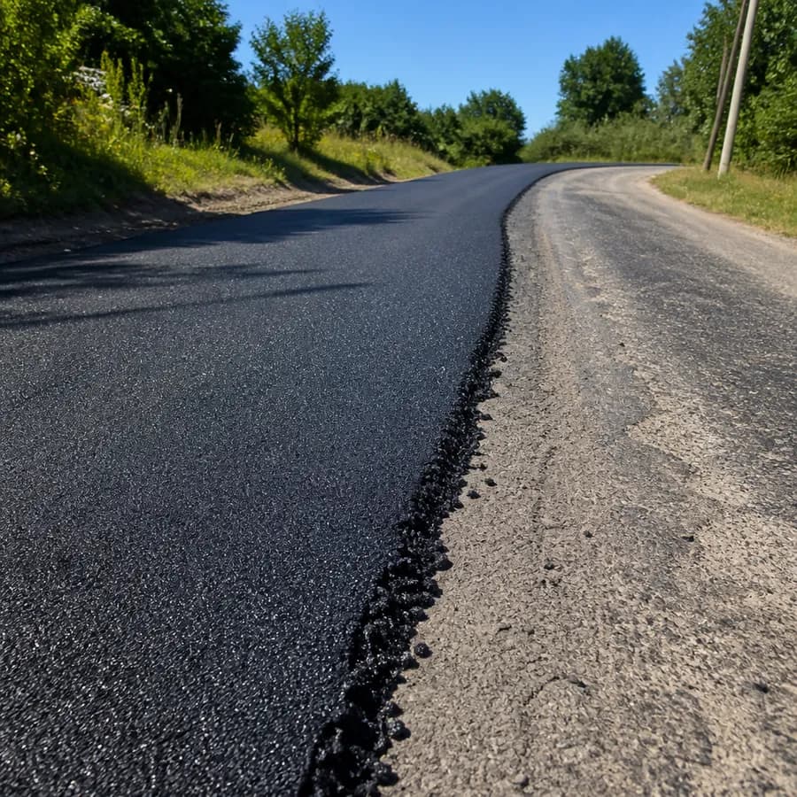 Układanie nowej nawierzchni w Niwiskach. Możliwe utrudnienia dla kierowców