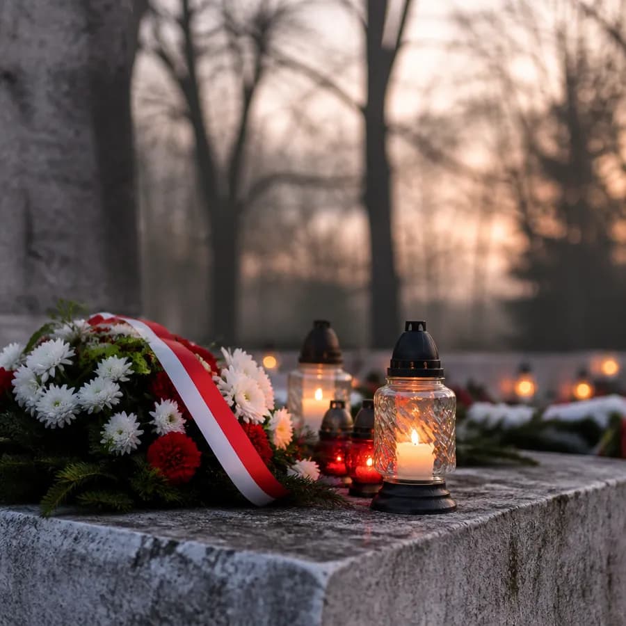 Uczczono pamięć ofiar wojny i tragedii w Biadaszkach