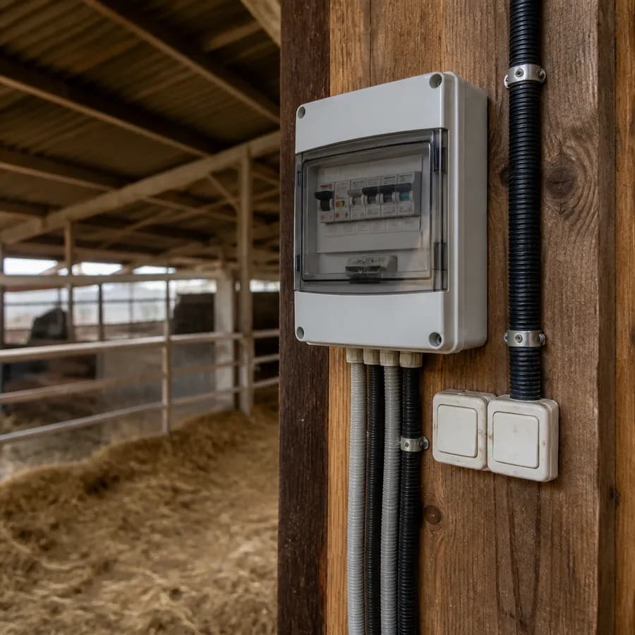Apel do rolników w sprawie kontroli instalacji elektrycznych w gospodarstwach