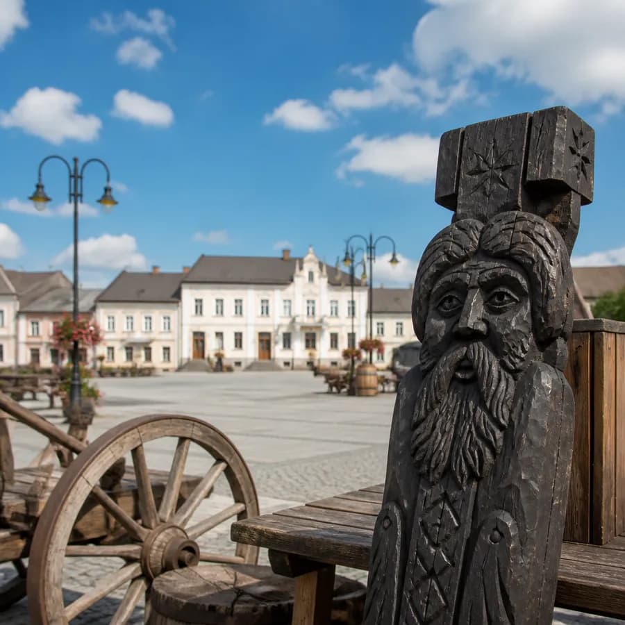 Wieruszowski rynek przypomni postać „bożego snycerza”. Nadchodzi IX Retro Jarmark