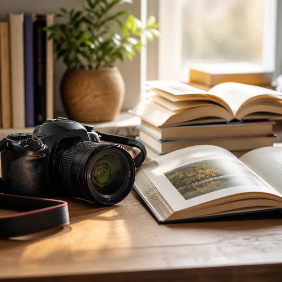 Gminny konkurs fotograficzny w Wieruszowie. Biblioteka zaprasza do kreatywnej zabawy z książką