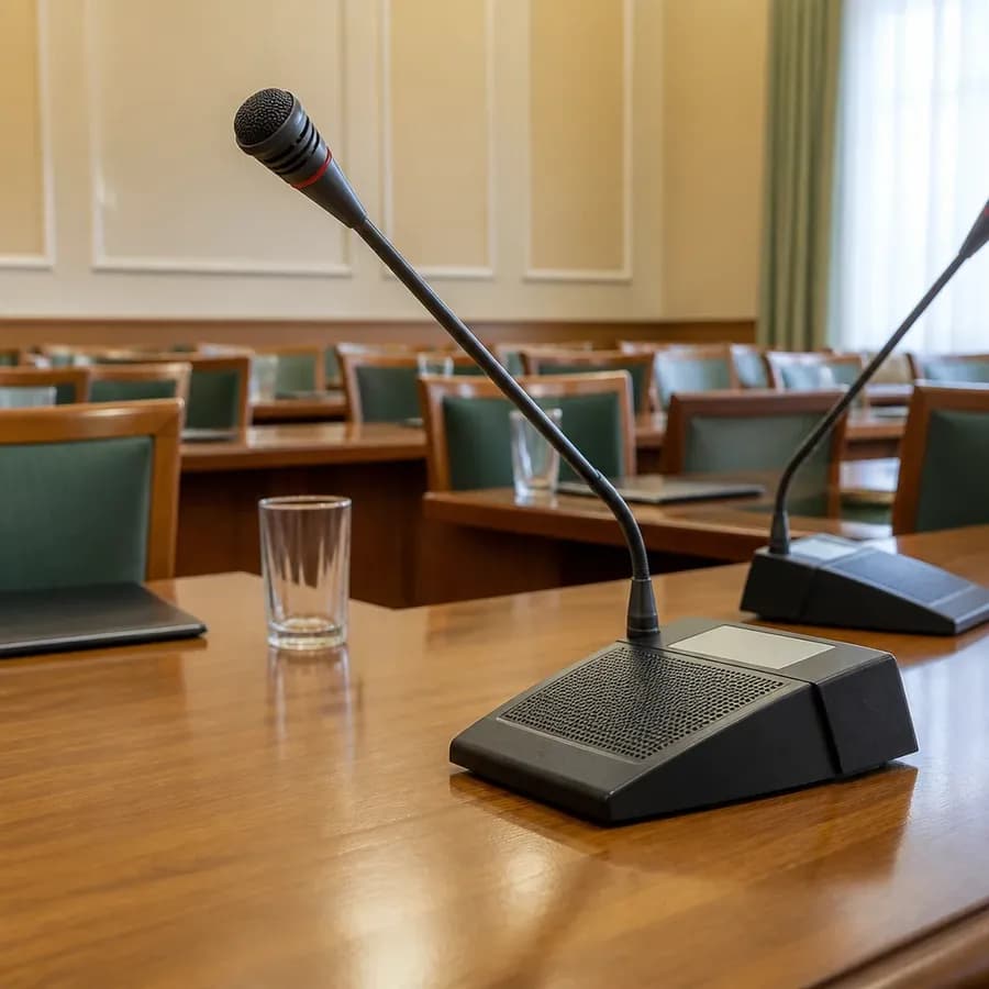 XXV Sesja Rady Powiatu Wieruszowskiego z transmisją na żywo