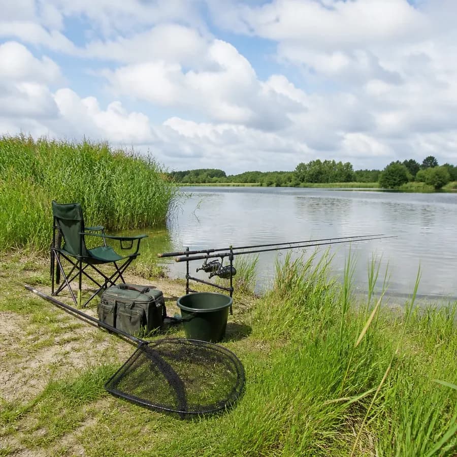 Wędkarski Dzień Dziecka nad zbiornikiem Wieruszów-Góra