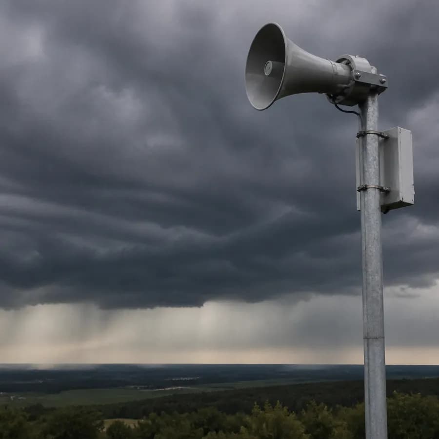 Komunikat dla mieszkańców gminy Łubnice: wydano ostrzeżenie meteorologiczne
