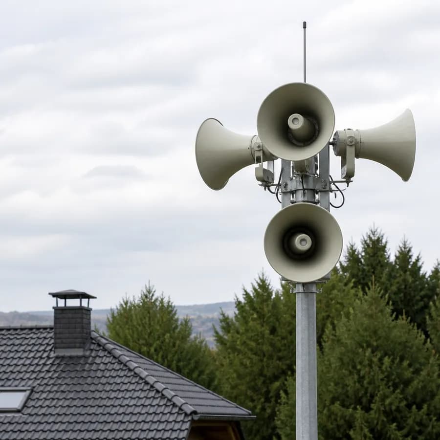 Test syren alarmowych w gminie Galewice. Nadchodzą ćwiczenia ALARM 2026