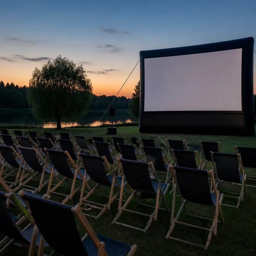 Filmy pod gołym niebem w gminie Galewice. Samorząd zaprasza na kino plenerowe