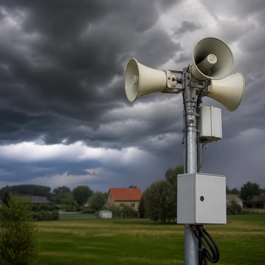 Komunikat meteorologiczny dla gminy Czastary. Lokalny samorząd ostrzega mieszkańców